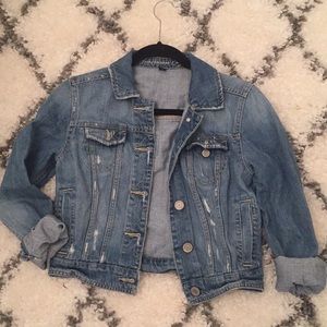 American eagle denim jean jacket size small
